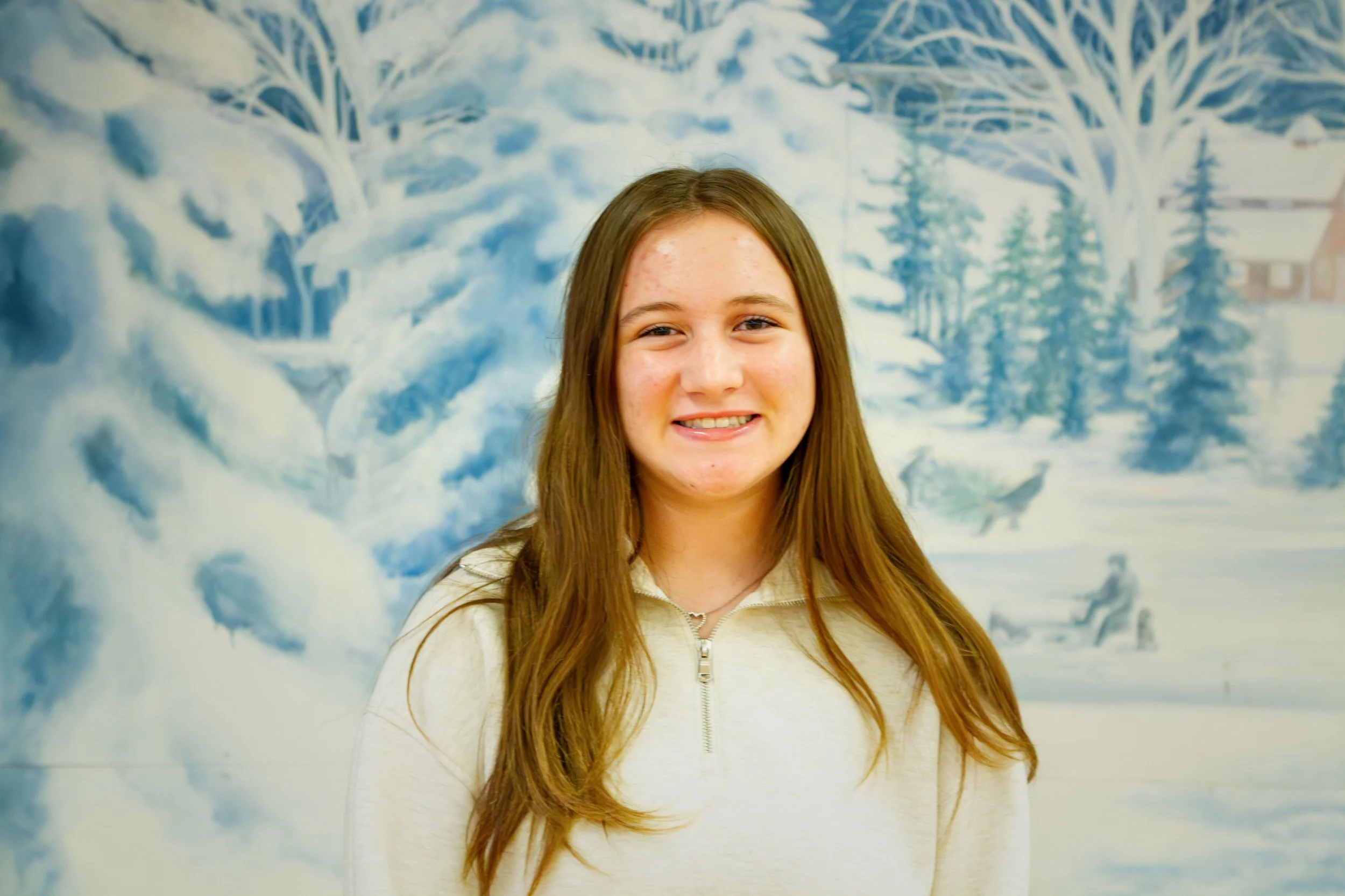 Headshot of Kendall Marcotte, who plays Frieda in the red cast.