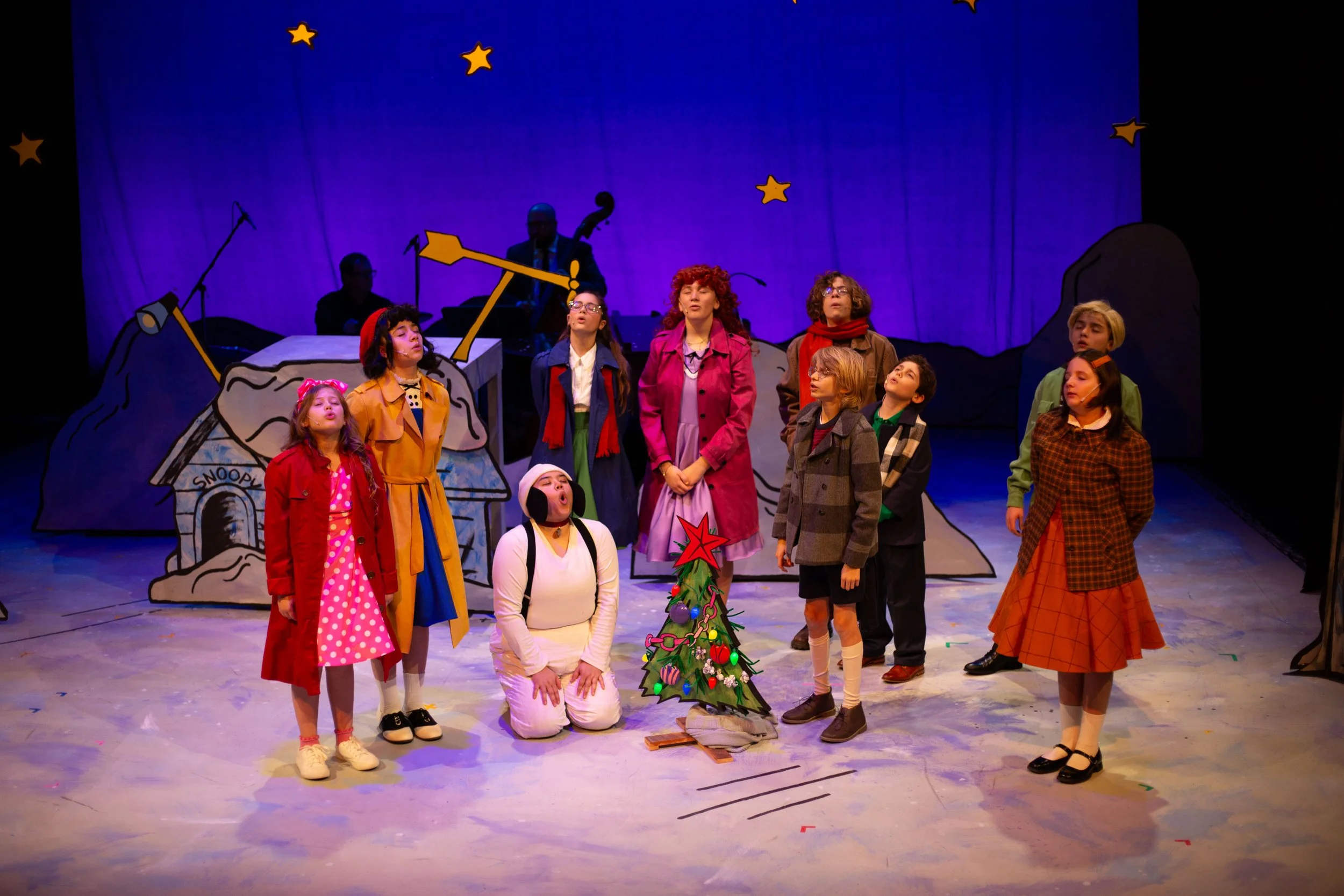 The Red Cast (Luciana McHenry, Alexia Long, Ada Trombley, Kendall Marcotte, David Knight, Eugene Knight, Ryann Francis, Shaela McCrone, and Liam White) with Resident Artist Kimie Muroya and musicians Aaron Kennedy (drums), Nelson Rodriguez (bass) and