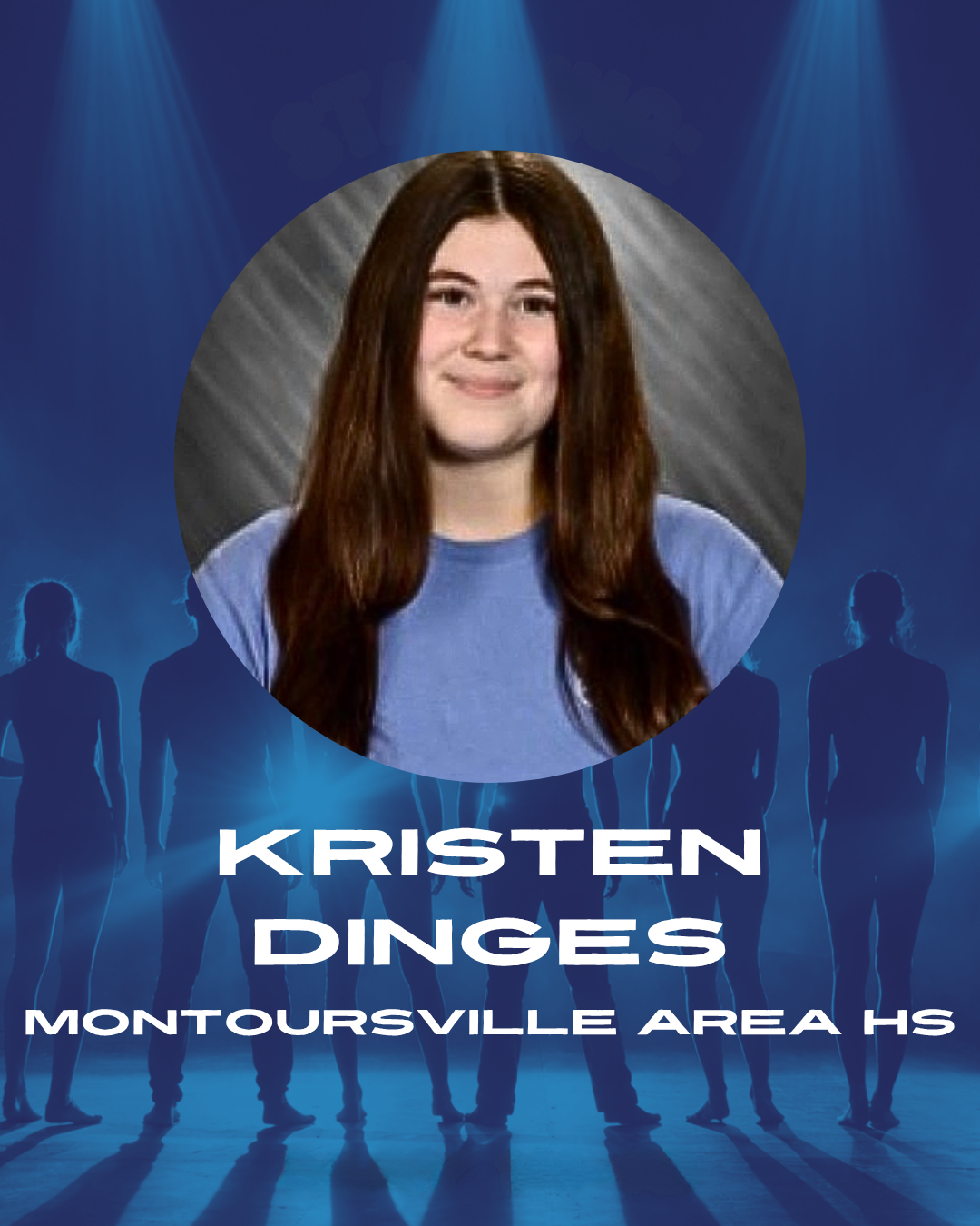 Kristen Dinges, Montoursville Area High School