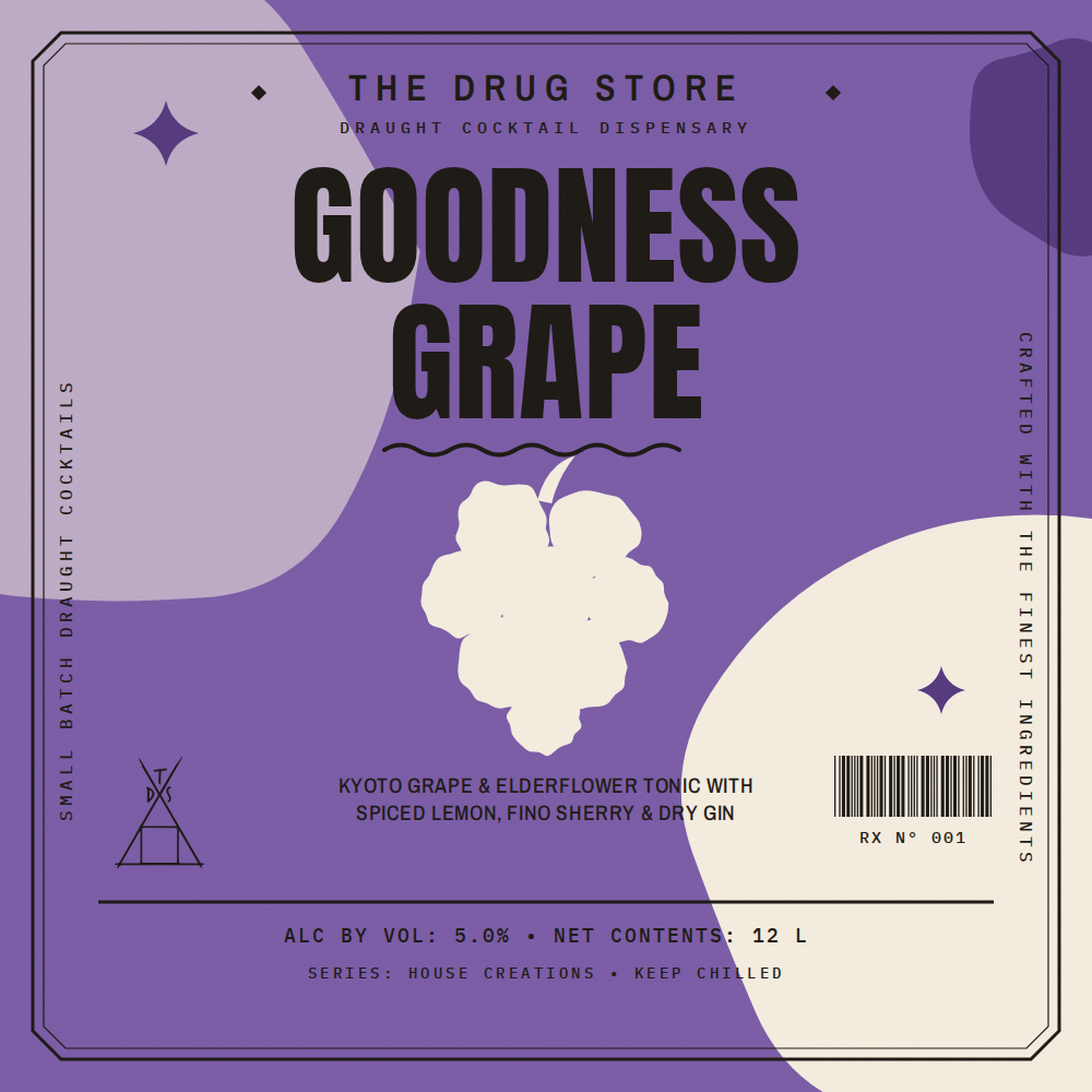Goodness Grape 5%ABV