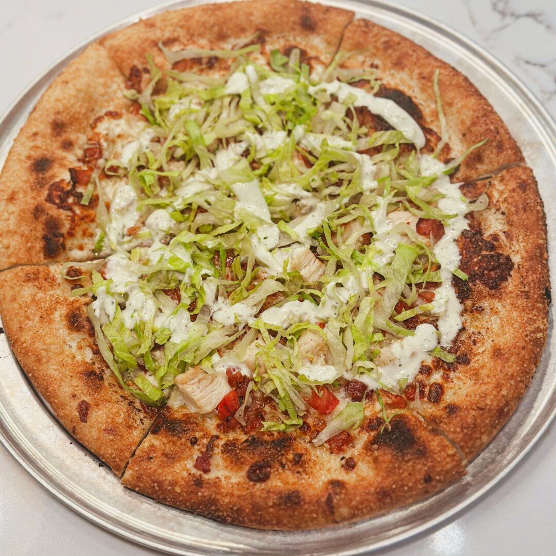 🍕 Elevate your pizza experience with our mouthwatering C.B.L.T. creation at Pryors Pizza Kitchen! 🌟 Crafted with love and a dash of culinary magic, this pizza features our signature house-made garlic butter sauce, a perfect blend of melted mozzarel