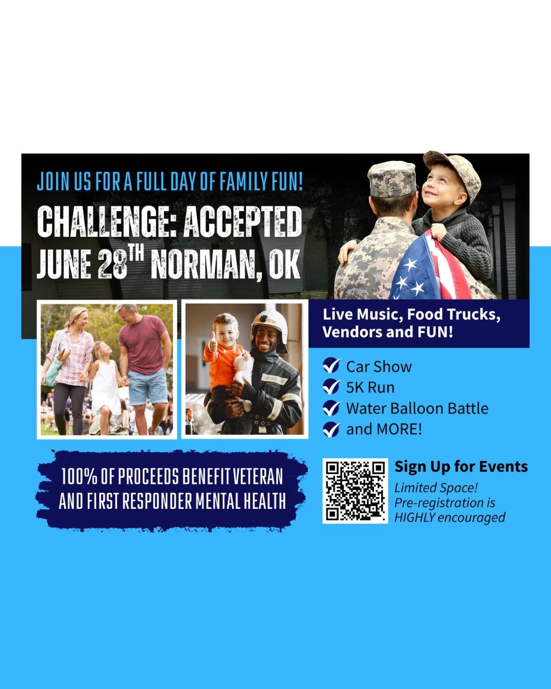 We're proud to announce that Pryor's Pizza Kitchen will be at Challenge Accepted 2025! 💪

Join us on Saturday, June 28th at 18935 Selah Way in Norman for a day packed with excitement&mdash;from the Brandon Gray Memorial 5K to Oklahoma's Largest Wate