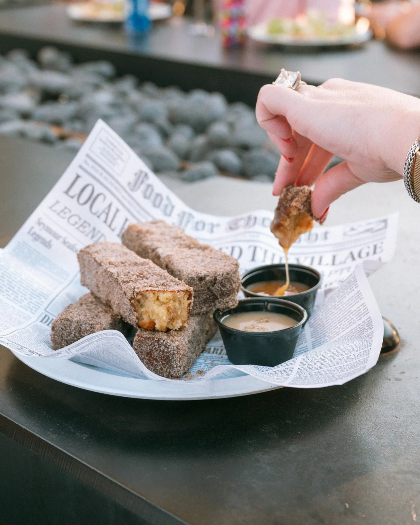 Everyone knows there is a list of times that calories don't count...weekends are on that list! SO HAVE THAT DESSERT! May we suggest our Bread Pudding Churros with caramel 🤤??? We say, WHY NOT! 

#PPK #PryorsPizzaKitchen #Pryors #Selah #Dessert #Norm