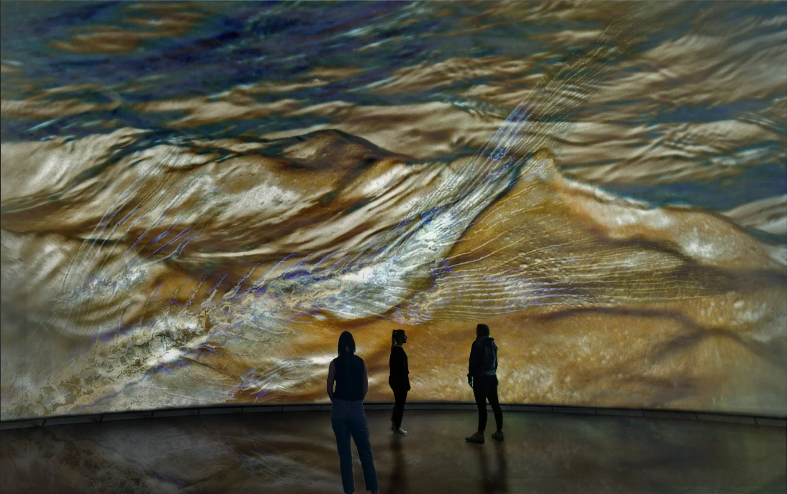 Oceanus Nullius Sola at the Immersive Dome Plymouth UK