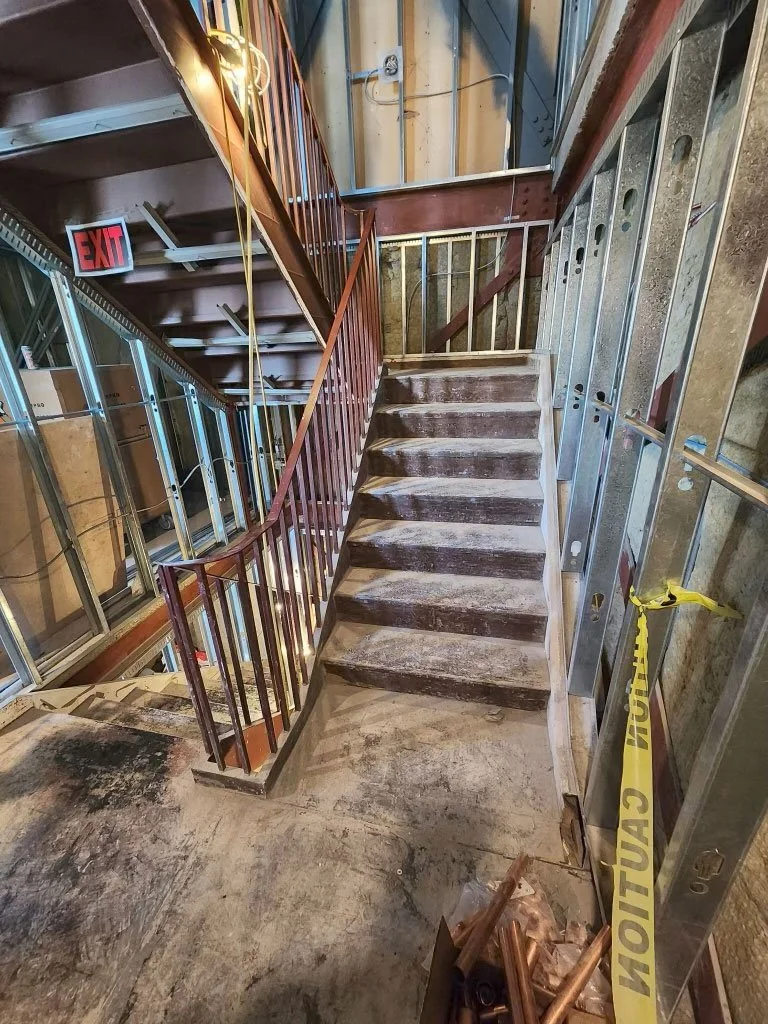 Refurbished staircase