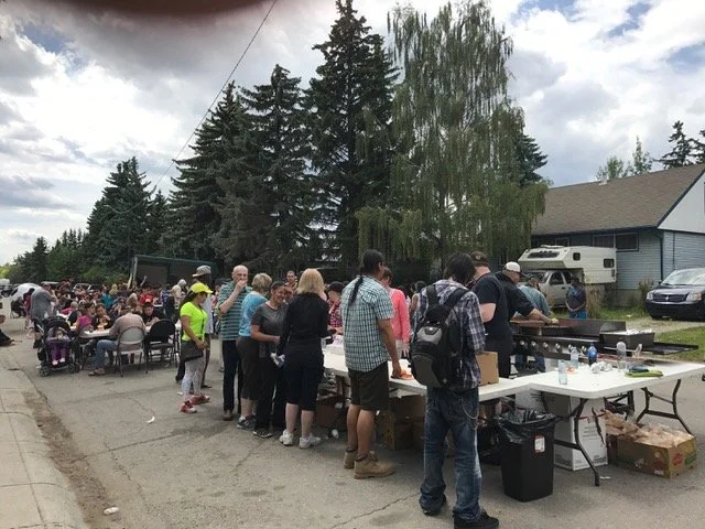 Relocated members to a new place through Victory Outreach program