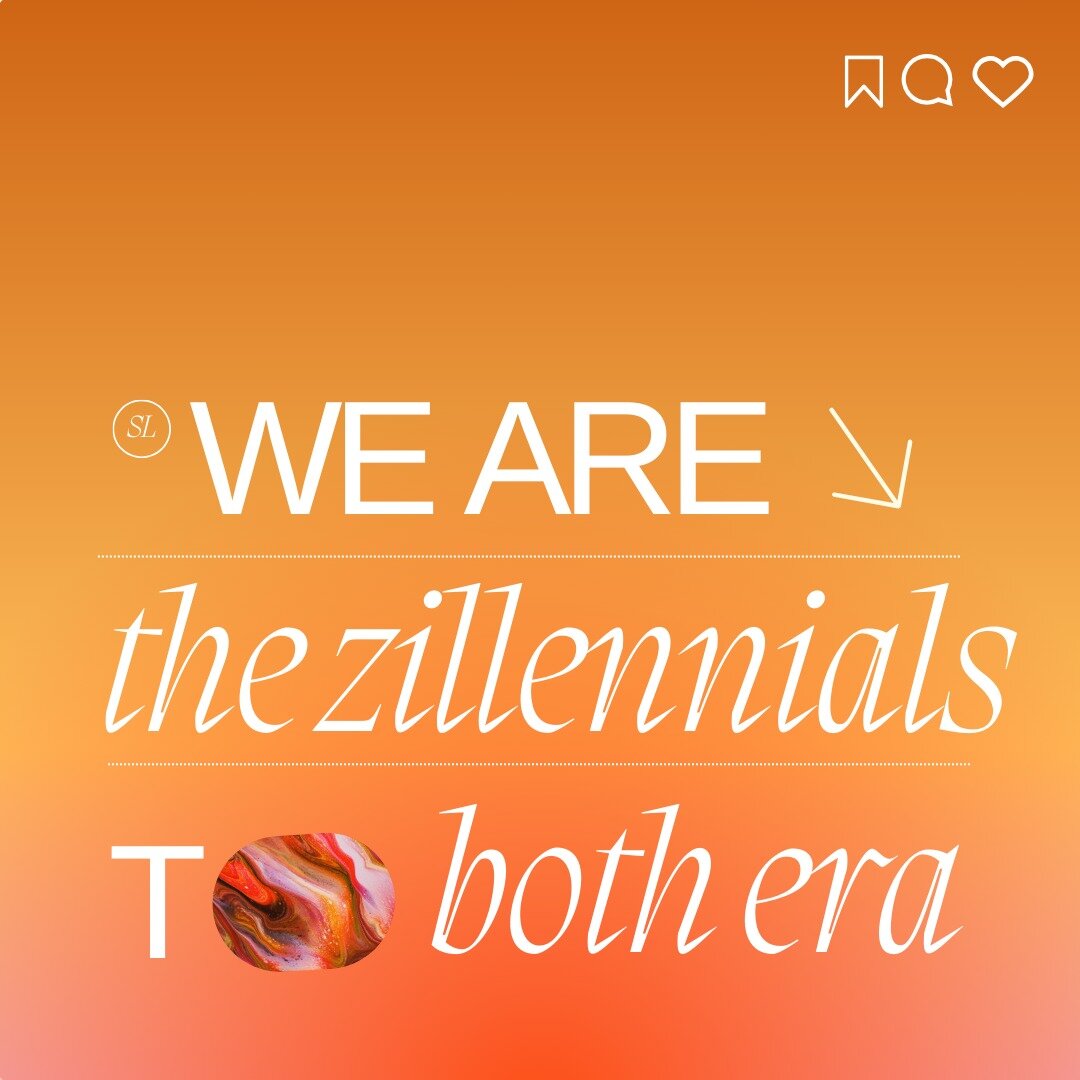 Do you agree? 📌

New term is town 👉 
ZILLENNIALS: Where Millennials end and Generation Z begins ...

I came across this term a few months ago and i was amazed by the accuracy of the definition! As a 95&rsquo; baby 👀 i never felt that i was gen z o