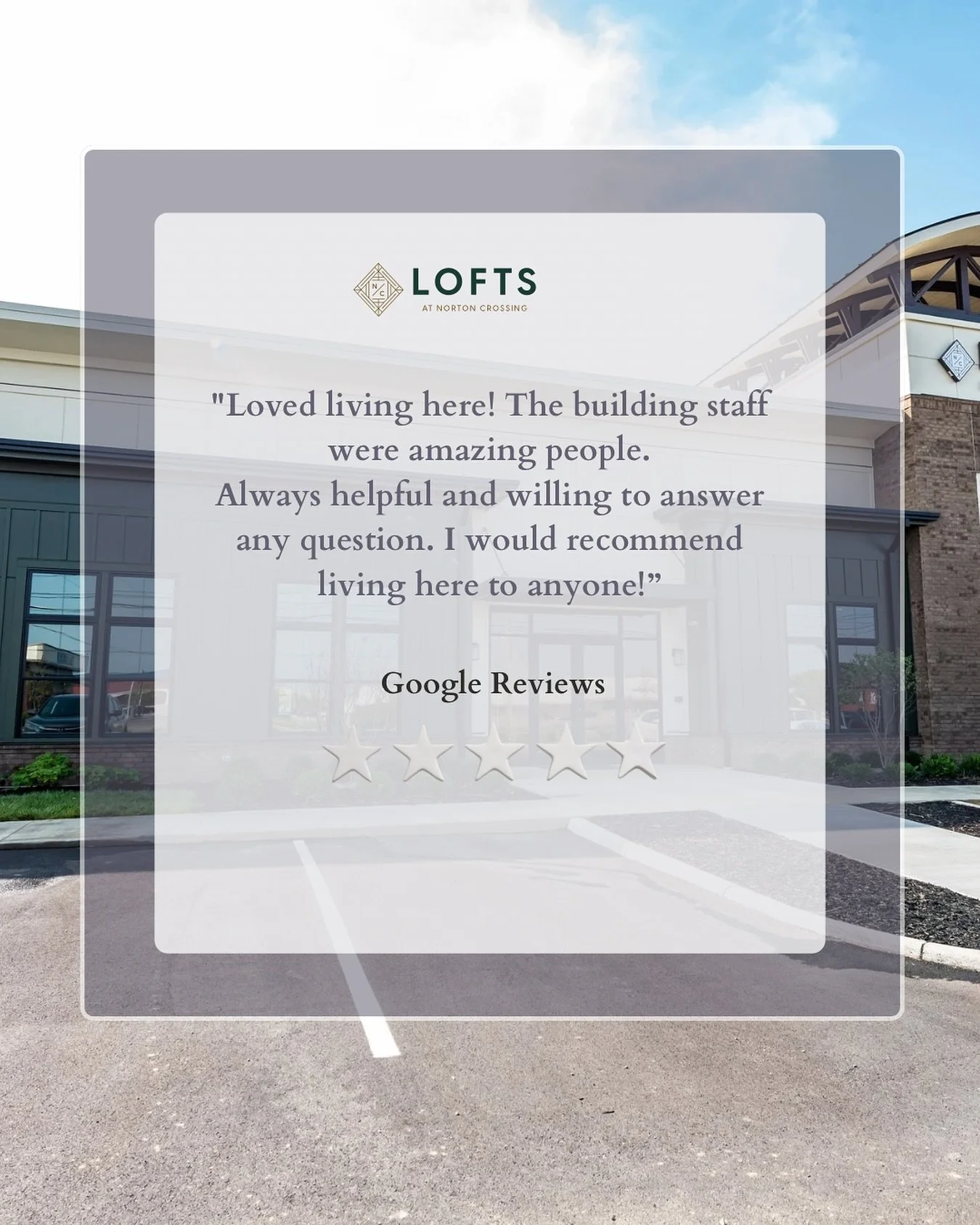 Nothing makes us happier than residents who feel right at home. 💛

Thank you for the wonderful review &mdash; we&rsquo;re proud to serve our community every single day! ⭐️⭐️⭐️⭐️⭐️