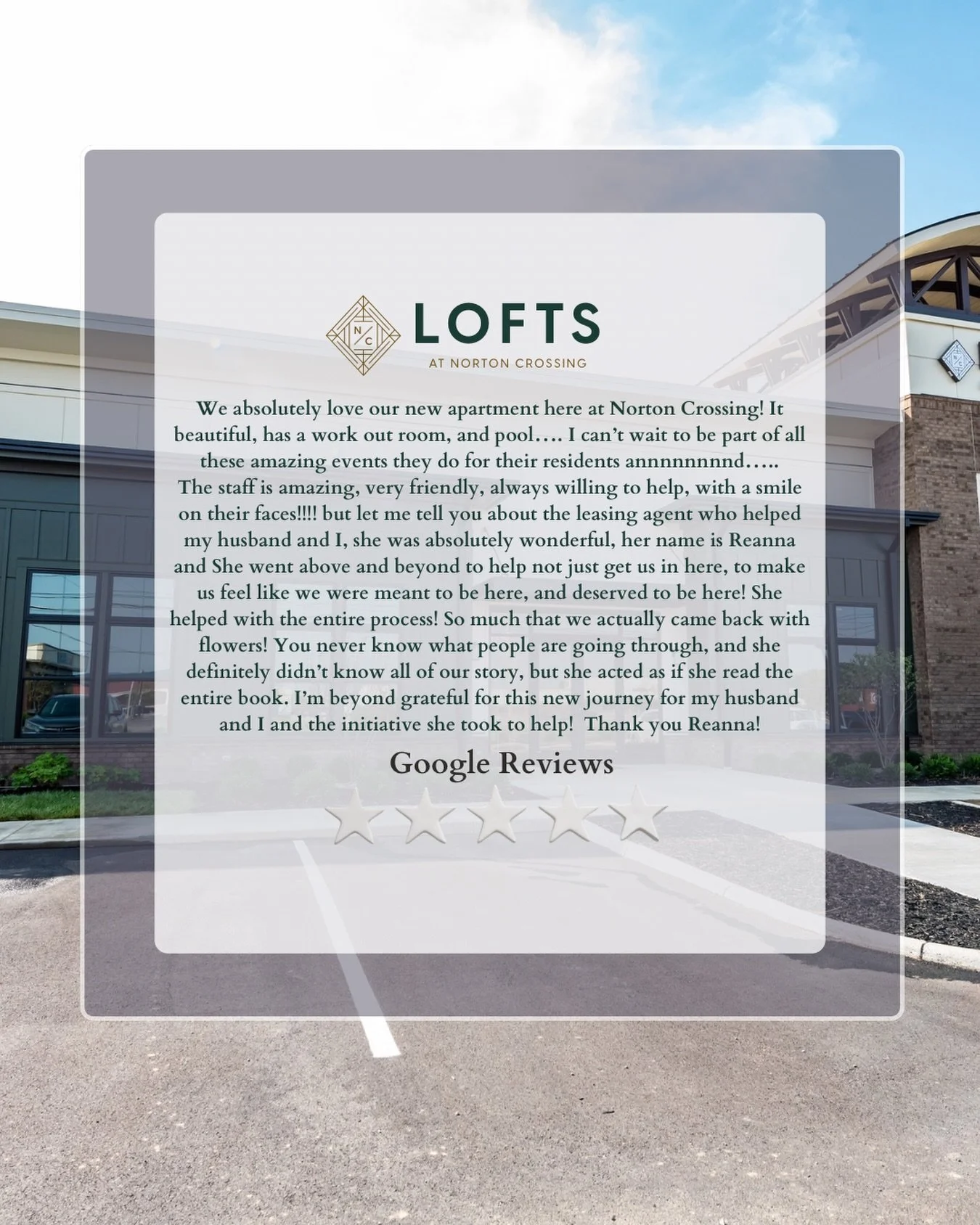 There&rsquo;s nothing better than hearing how supported and valued our residents feel 🤍 Reviews like this remind me why I do what I do. Creating a space where people feel welcomed, seen, and at home will always matter. ✨