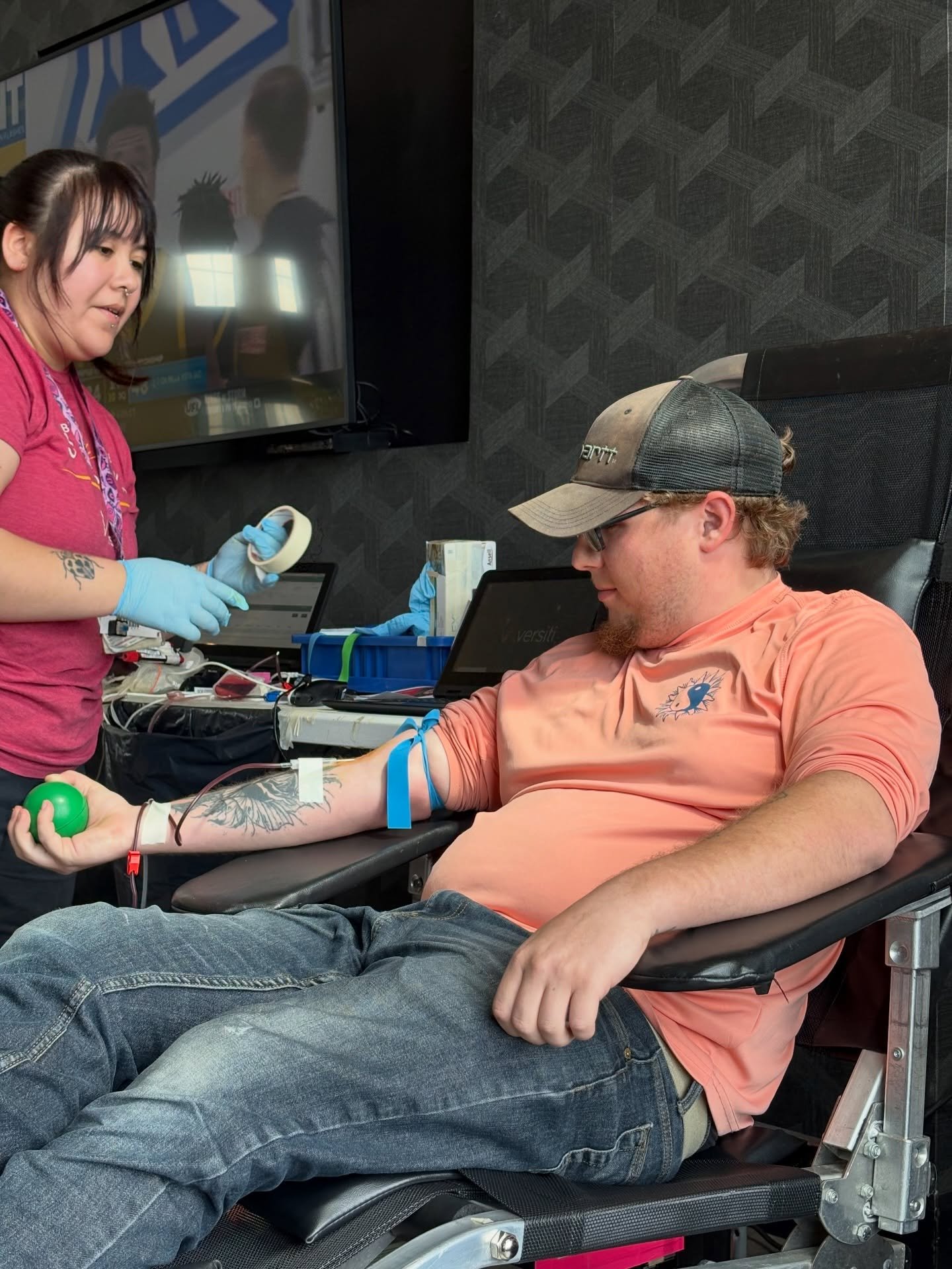 We just want to say THANK YOU to everyone who showed up and participated in the  blood drive today with @versitibloodcenterofohio ❤️

Your donation has the power to save lives&mdash;literally. It means more than you know.

We&rsquo;re so grateful for