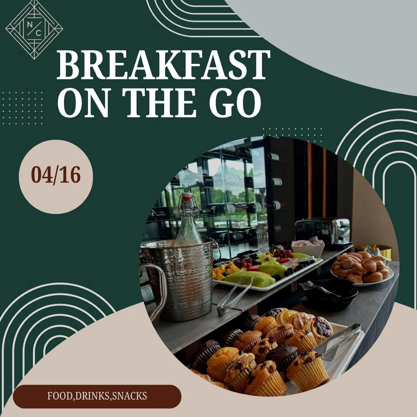 ☀️ Breakfast on the Go! 🥐☕Start your day the right way with us at Lofts at Norton Crossing! Swing by on **April 16th from 10 AM &ndash; 3 PM** and grab some delicious breakfast treats on your way out. 🚶&zwj;♀️✨We love treating our residents don&rsq