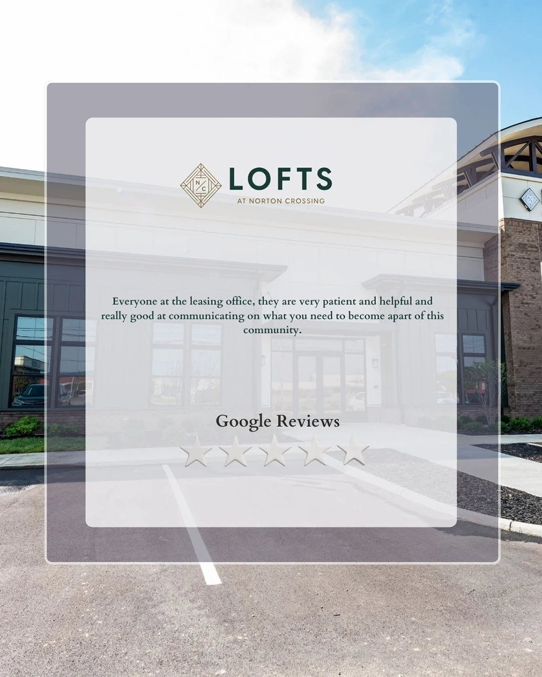 We love hearing feedback like this! 💬&ldquo;Everyone at the leasing office is very patient, helpful, and great at communicating what you need to become a part of this community.&rdquo;Our team is here to make your experience smooth from start to fin