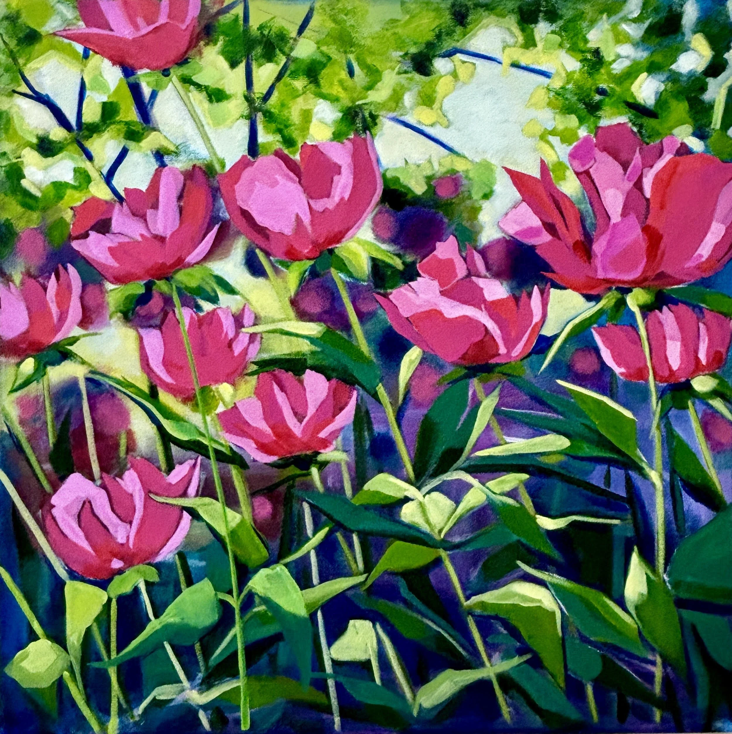 30x30 2026 03 Kaufman CINDY Pink in the Forest.jpg