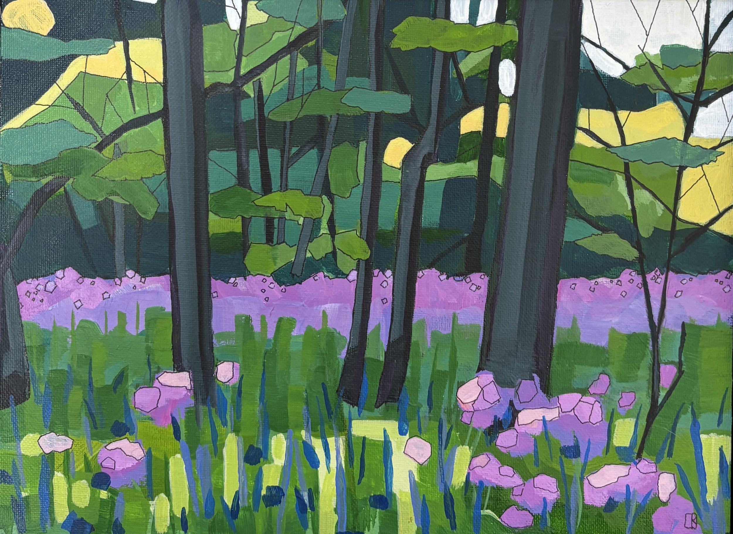 9x12 2026 03 kaufman CINDY Springtime in the Forest.jpg