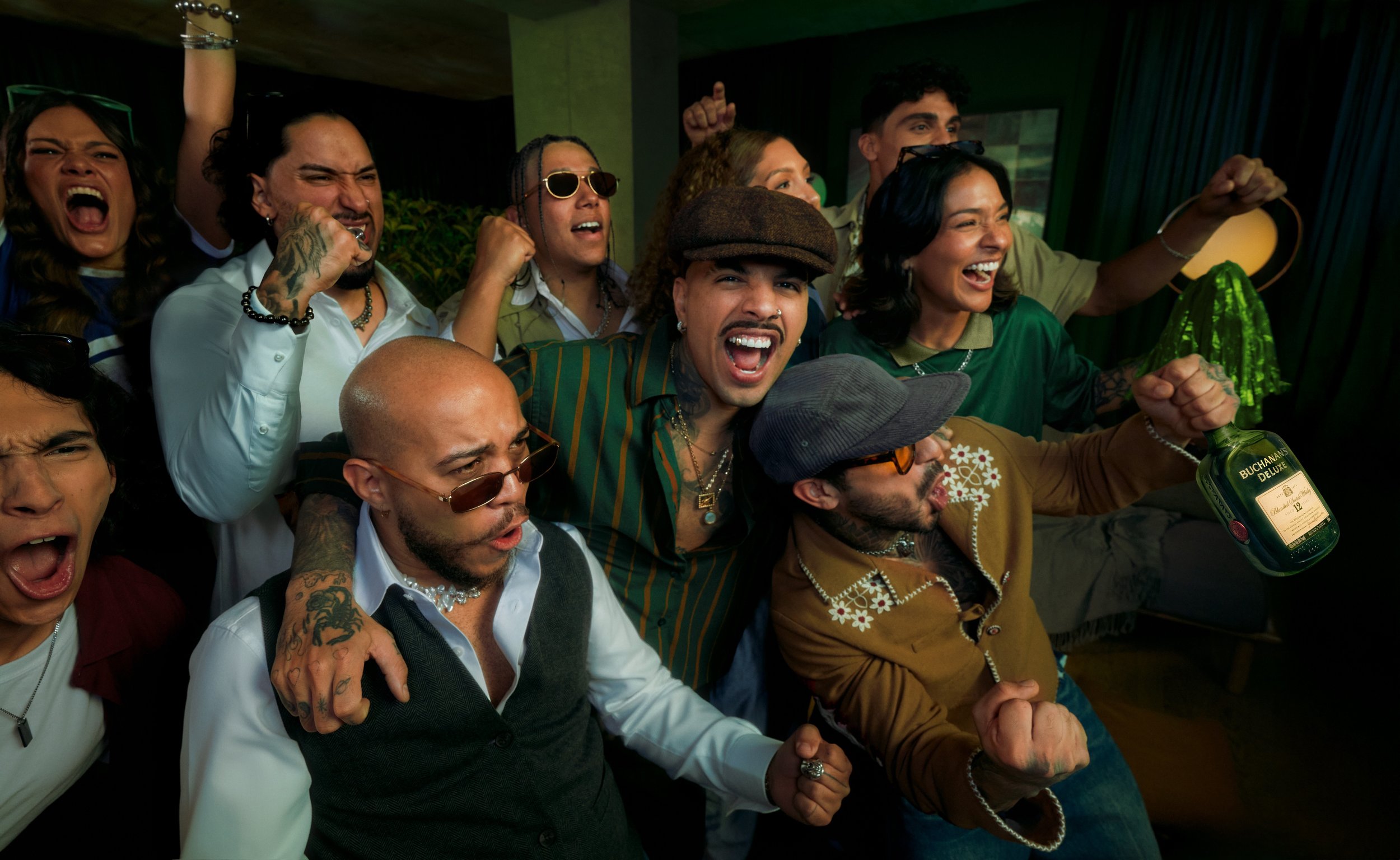 Rauw Alejandro brings the ritmo with friends and familia for Buchanan's Blended Scotch Whisky's FIFA World Cup 26™ Campaign Hero Spot.jpg