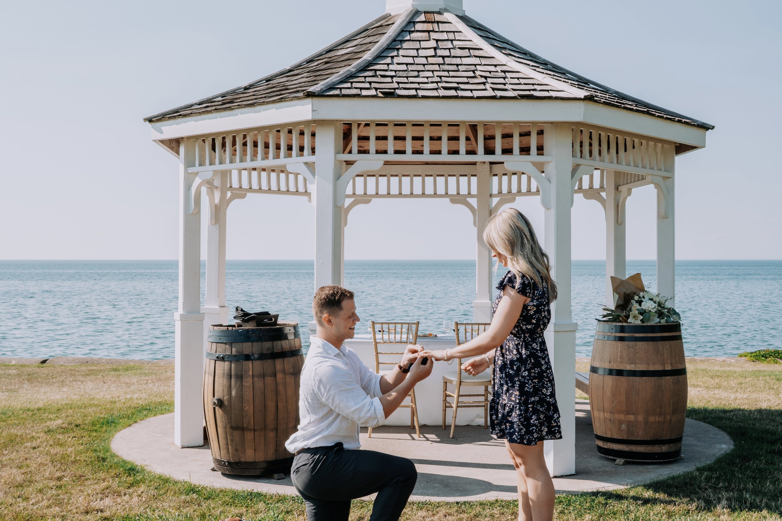 A Surprise Proposal at Konzelmann Estate Winery