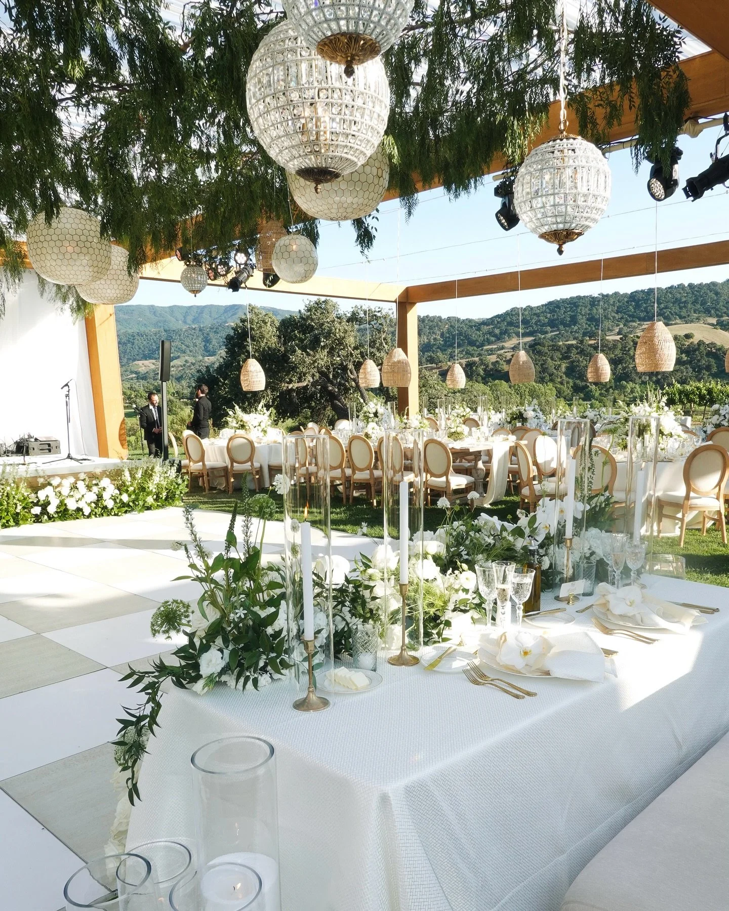 Some Reception decor shots from the Santa Ynez Wedding 💖
 #weddingcontentcreator #weddingdecor #boho #wedding #californiawedding #santaynezwedding