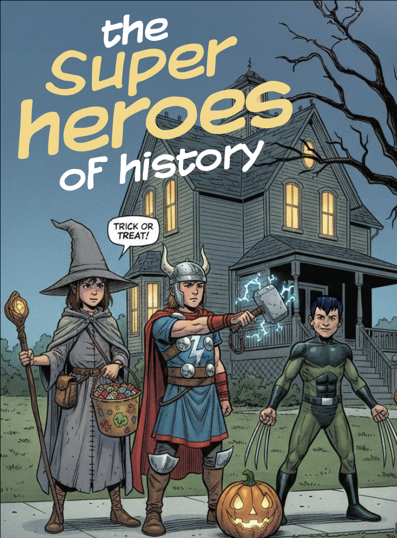 Superheroes of history image