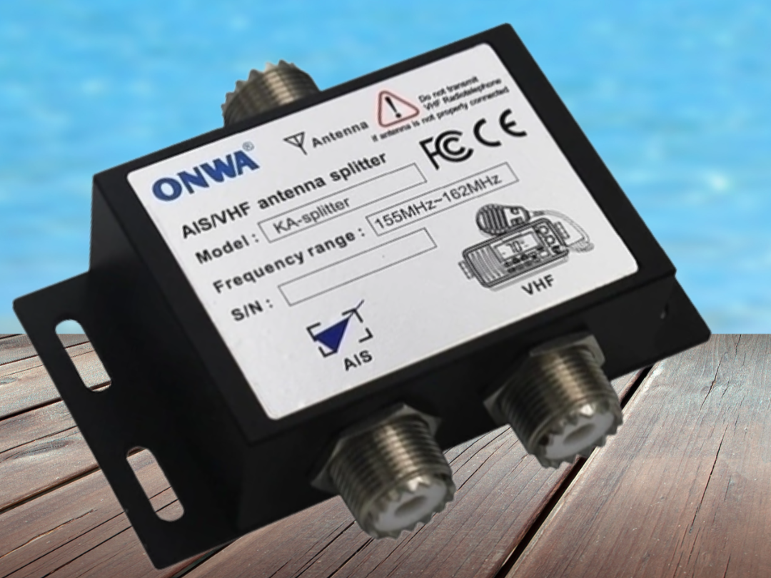 KA-SPLITTER Onwa Marine: divisor de sinal VHF e AIS&nbsp;