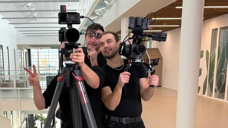 Tournage vidéo de sensibilisation à la gestion des déchets en entreprise