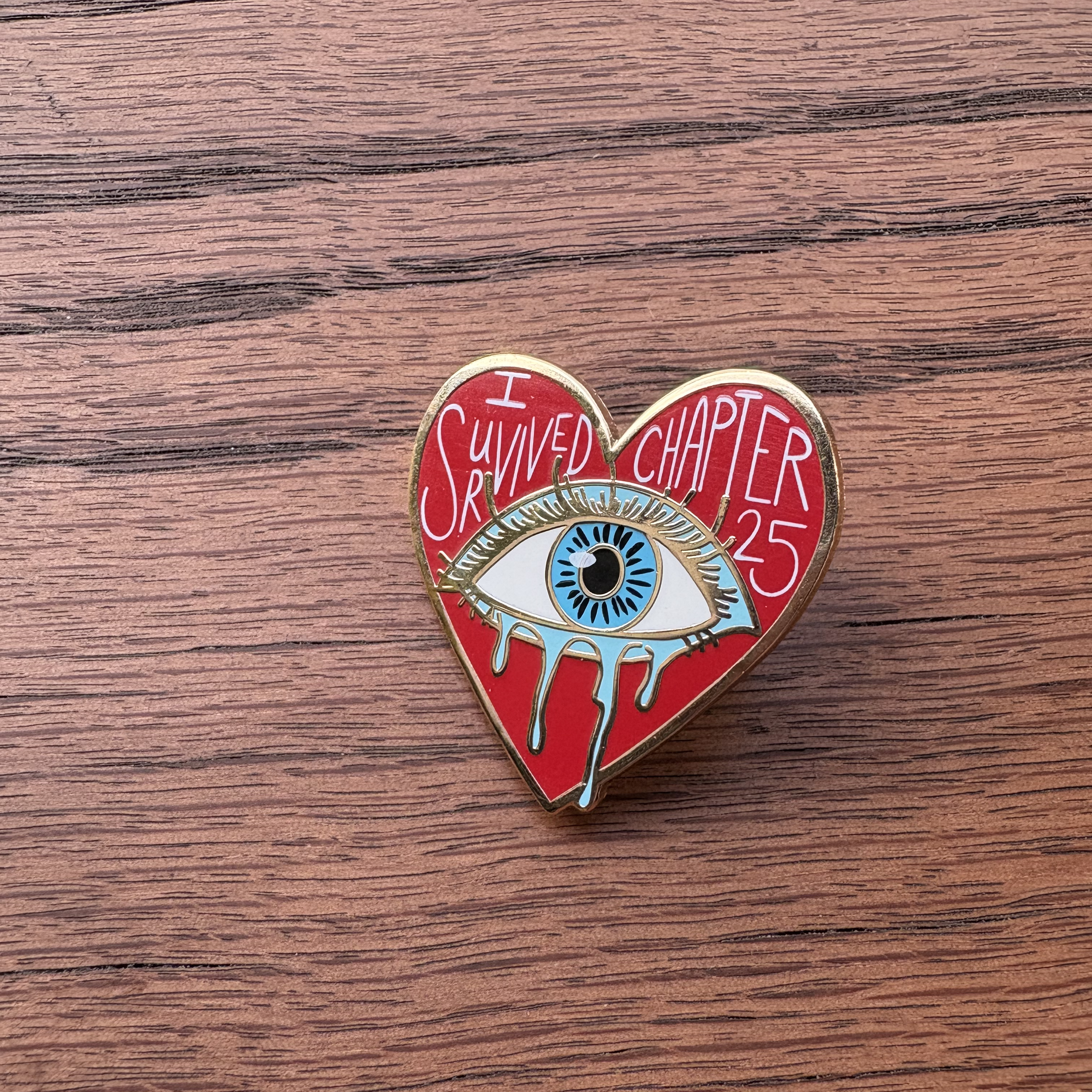 Enamel Pin - I Survived Chapter 25