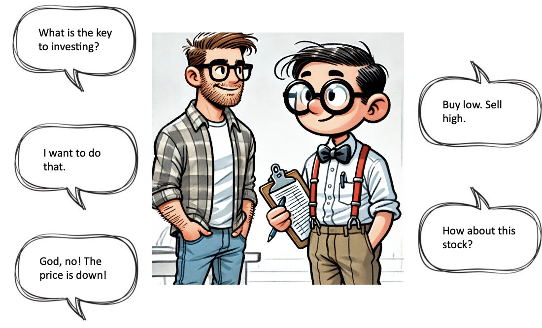 The Buy Low Sell High Conundrum