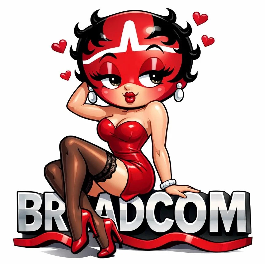 She’s One Hot Broad(com)