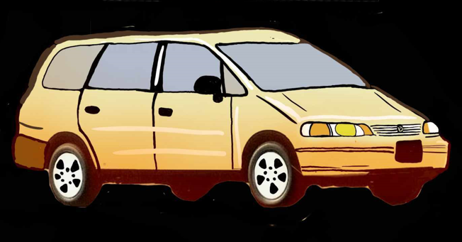 Champagne Minivan