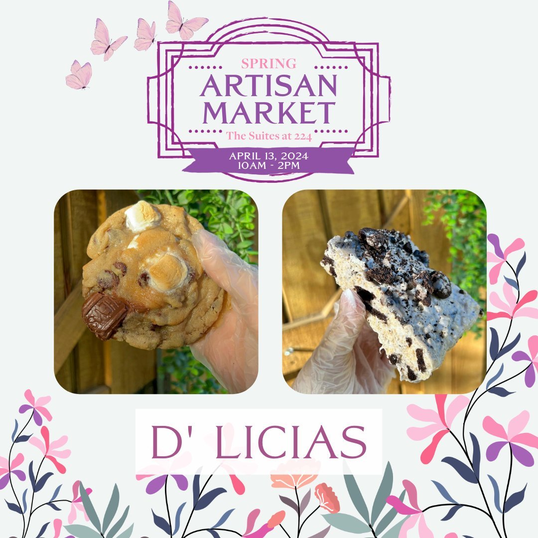 We can't wait to try some delicious treats from @dli.ciass at our Artisan Market TOMORROW!!!
Saturday April 13th
10am - 2pm
224 South Main Street Elkhart