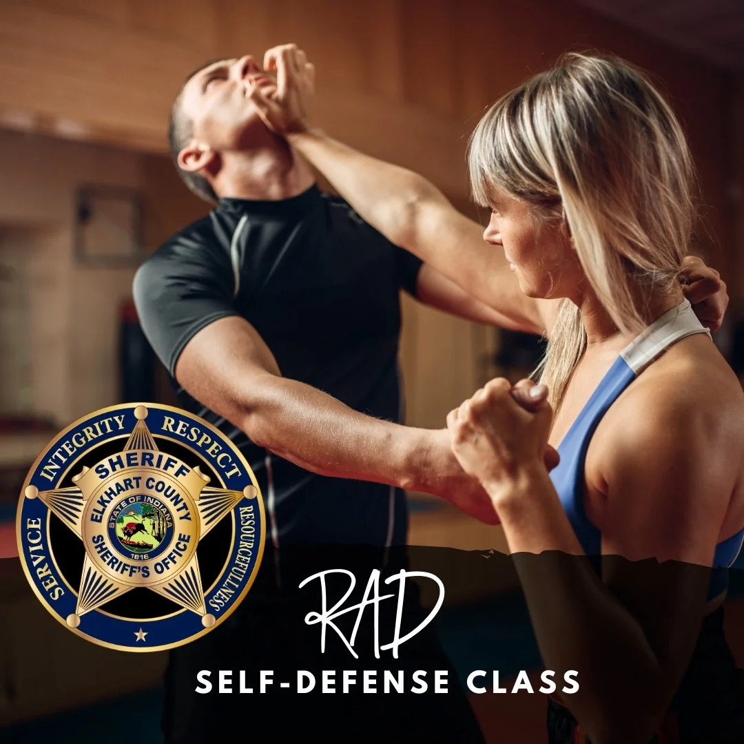 Women of Elkhart County - this event is for YOU!
Even in the safest communities, we can never be too safe, especially when it comes to protecting the women, preteens, and elderly who help make them what they are. It's not about fear. It's about read