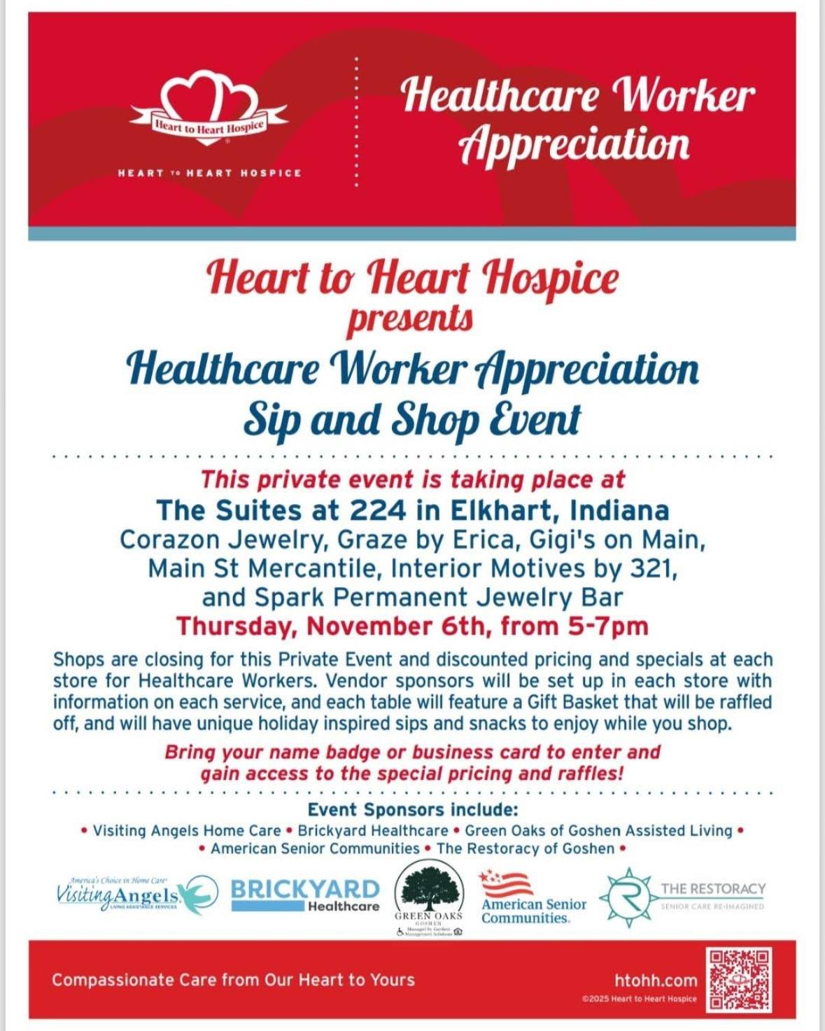 Calling all healthcare workers, this event is for you!