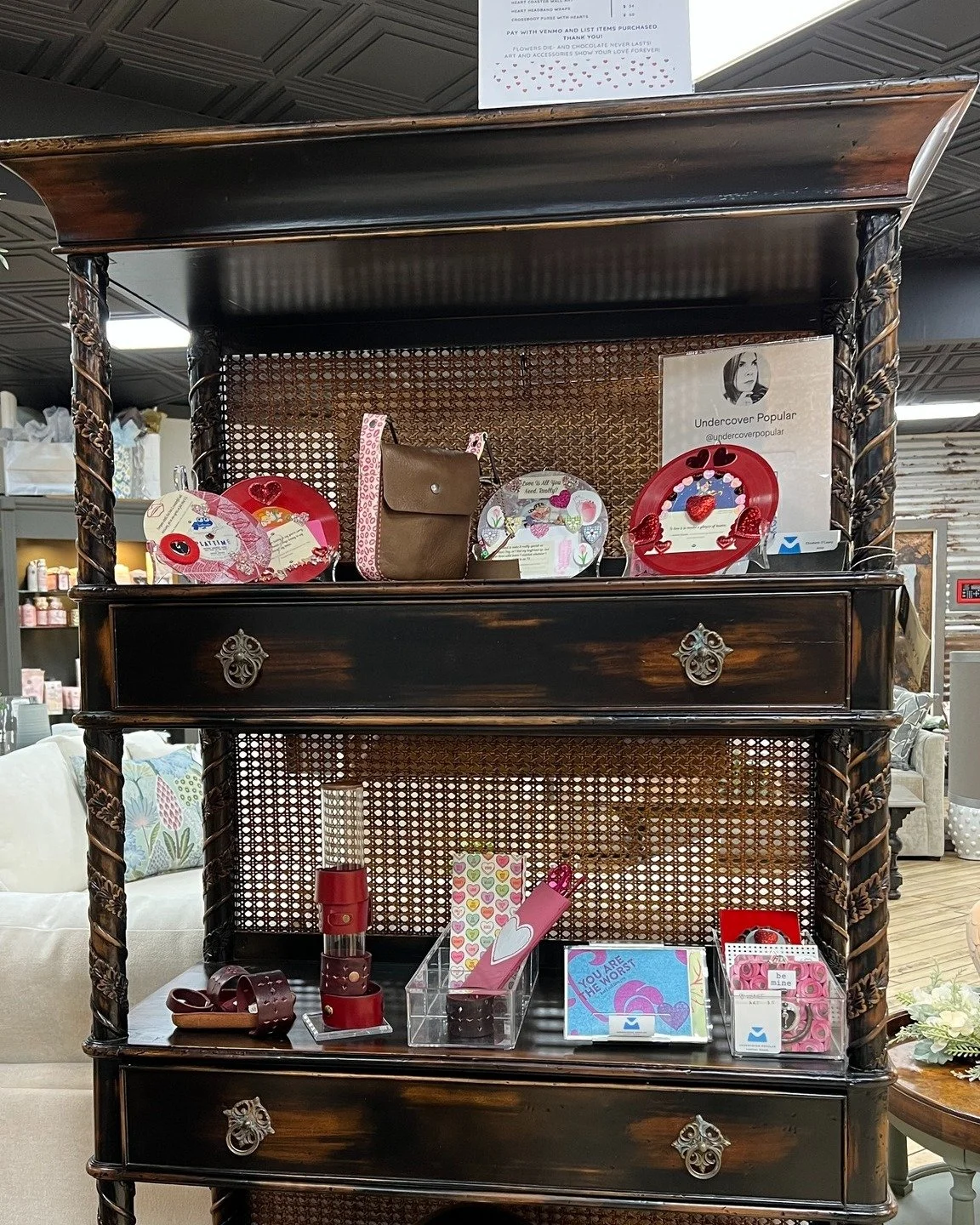 Treat your Valentine to something sweet from @undercoverpopular, available in the Interior Motives Showroom!