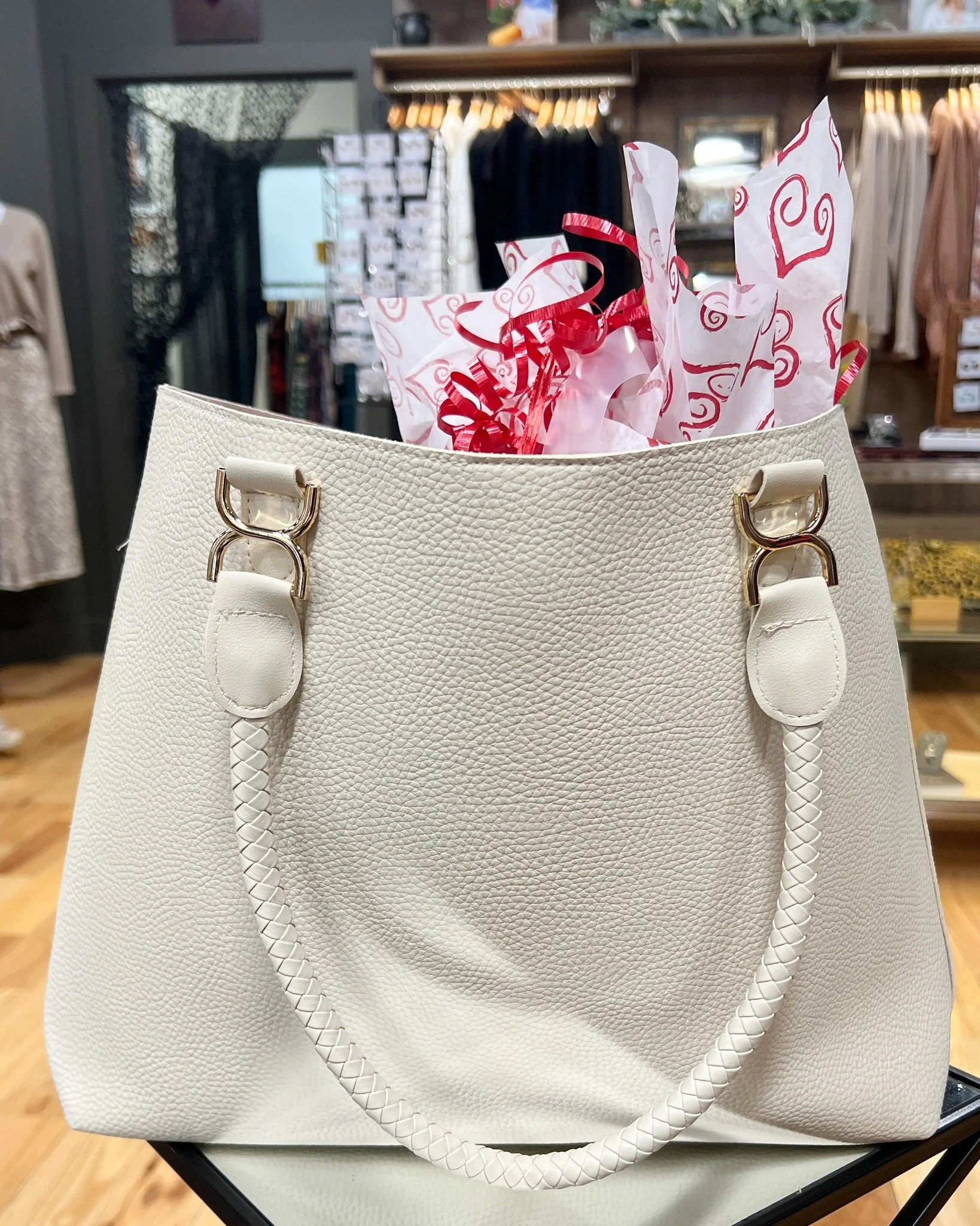 Uh oh, we're running out of space in our grand prize raffle bag, and we still have things to add... 😉 We still have general admission tickets available for our Spring Fashion Show! Get your tickets and get coupons for each participating boutique! Ev