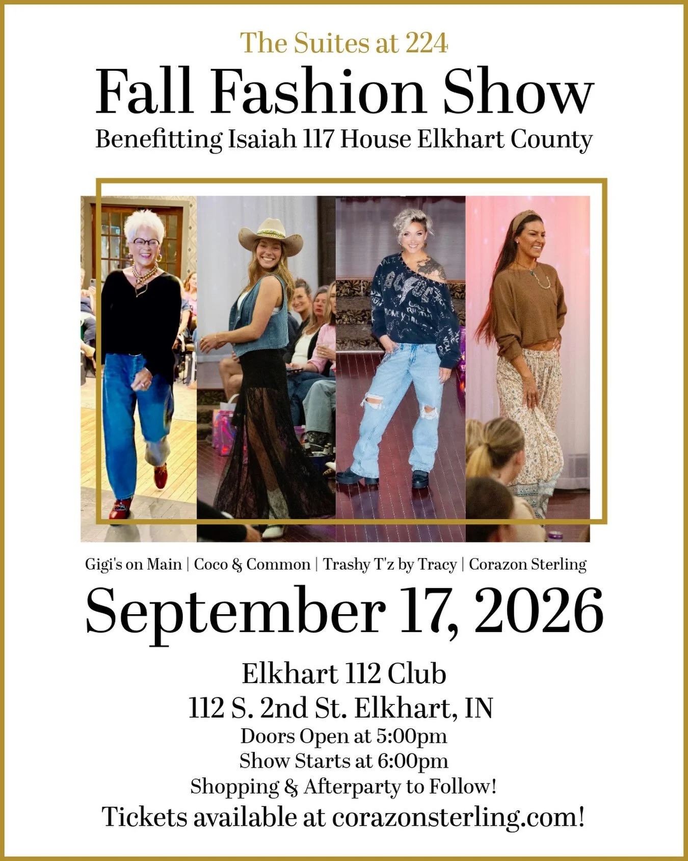 It&rsquo;s that time of year again&hellip; Get your tickets before they&rsquo;re gone at corazonsterling.com!