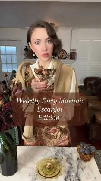 Hannah Chamberlain's Escargot Martini