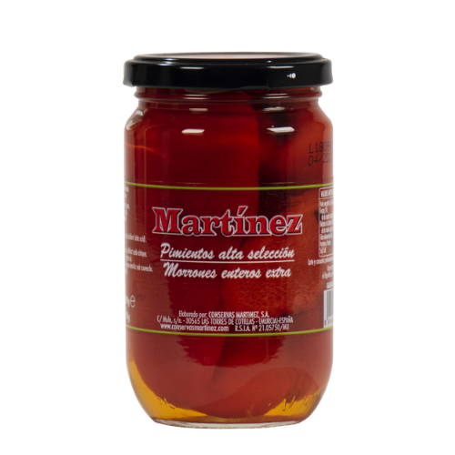 PIMIENTOS EXTRA - 390 GR - MARTÍNEZ