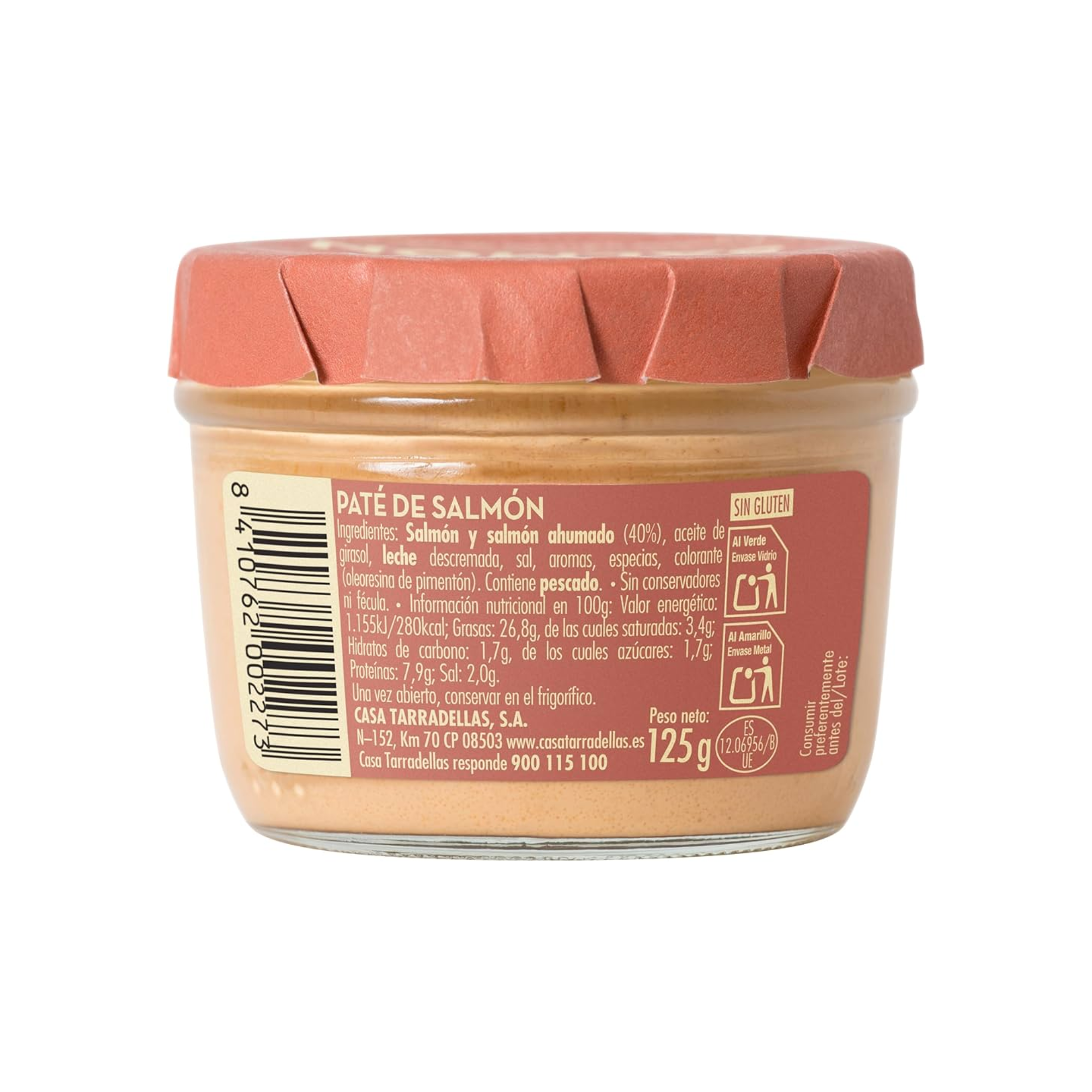 PATÉ DE SALMÓN (ZALM) - 125 G - CASA TARRADELLASalmon.png