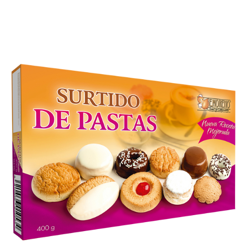 E.MORENO PASTAS SURTIDAS RECETA MEJORADA - 400GR
