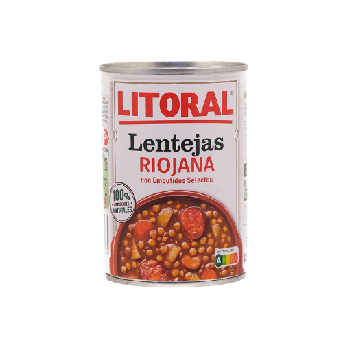 LENTEJAS RIOJANA - 425 g - LITORAL