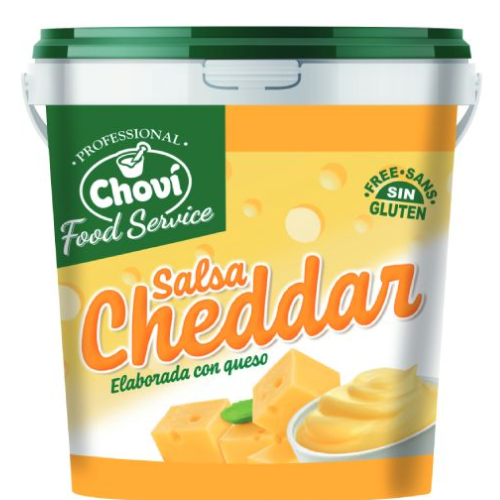 SALSA CHEDDAR CUBO - 1L - CHOVI