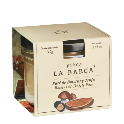 PATÉ IBÉRICO BOLETUS Y TRUFA - 110 G - FINCA LA BARCA
