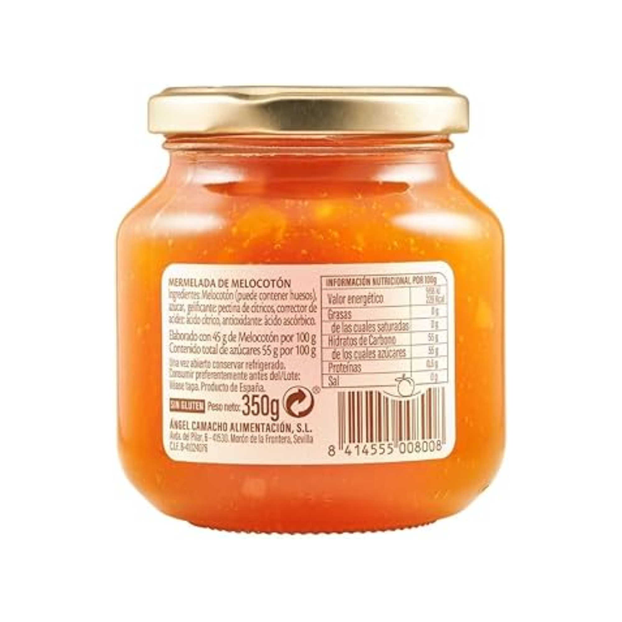 MERMELADA DE MELOCOTÓN - 350 GR ingredientes.png