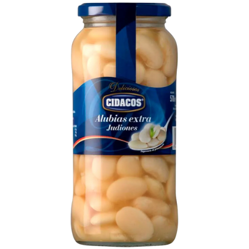 WITTE BONEN (GROOT) - JUDIONES – 570 G - CIDACOS