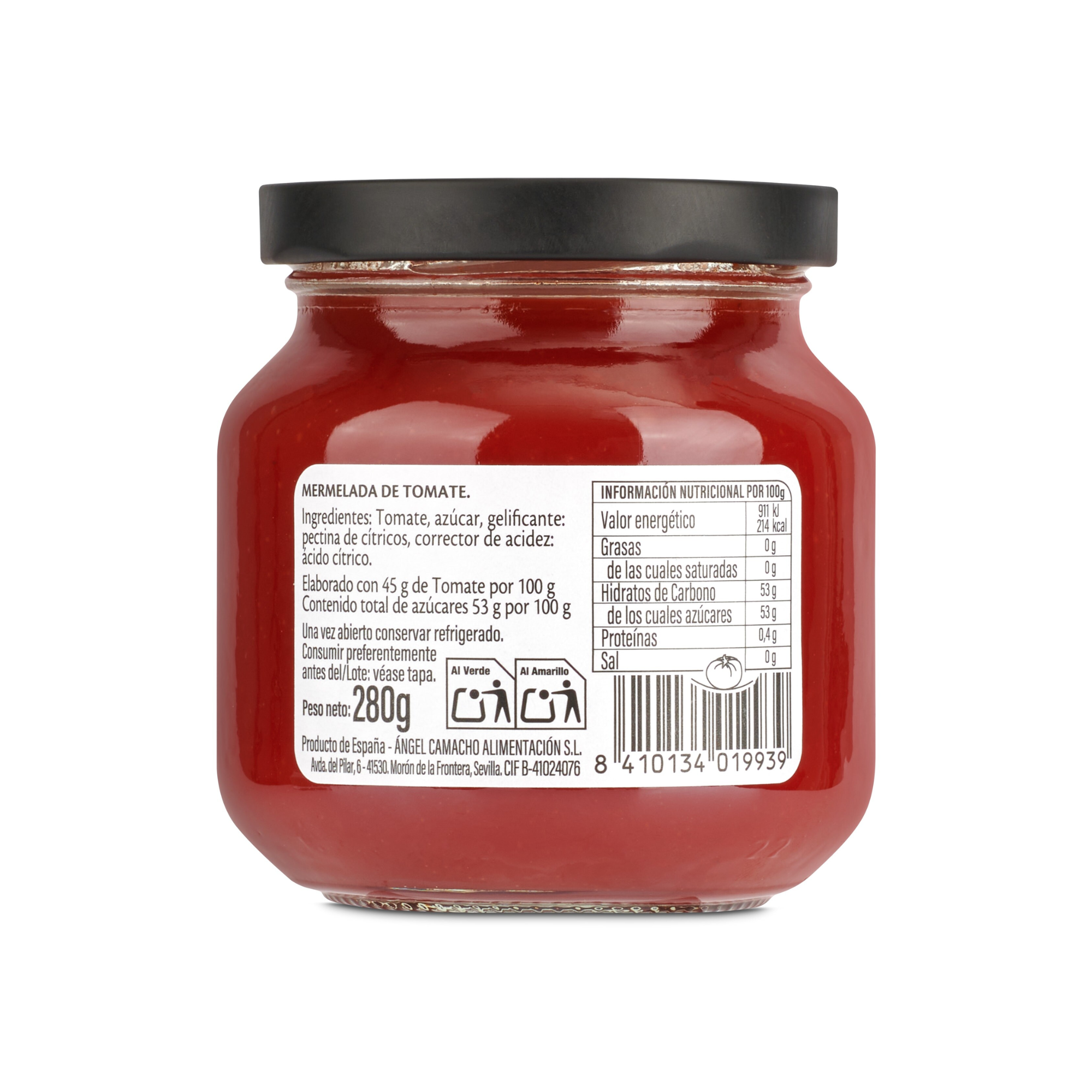 LA VIEJA FÁBRICA - MERMELADA DE TOMATE - 350 gr ingredients.png