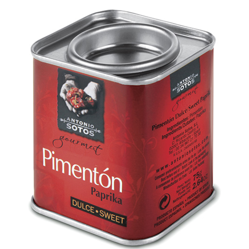 PIMENTÓN DULCE & PIMENTÓN PICANTE – 75 g – ANTONIO SOTOS
