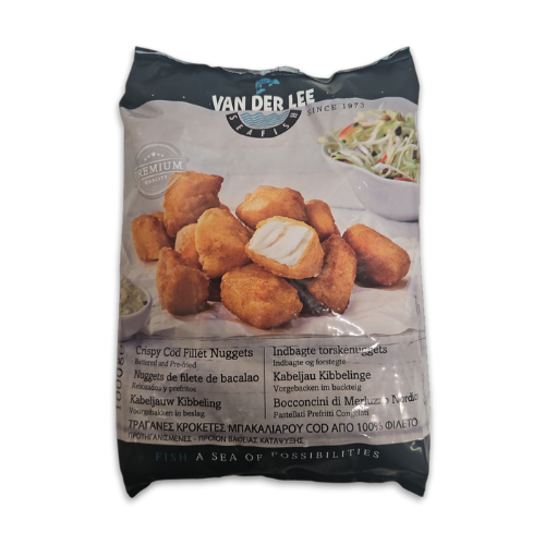 KIBBELING - KABELJAUW VOORGEBAKKEN - 1 KG - VAN DER LEE