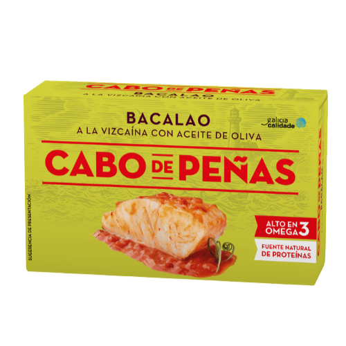 BACALAO A LA VIZCAÍNA - 120 G - CABO DE PEÑAS