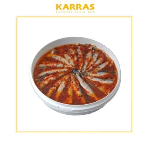 OOSTERSE ANSJOVIS PIKANT - 800 GR - KARRAS