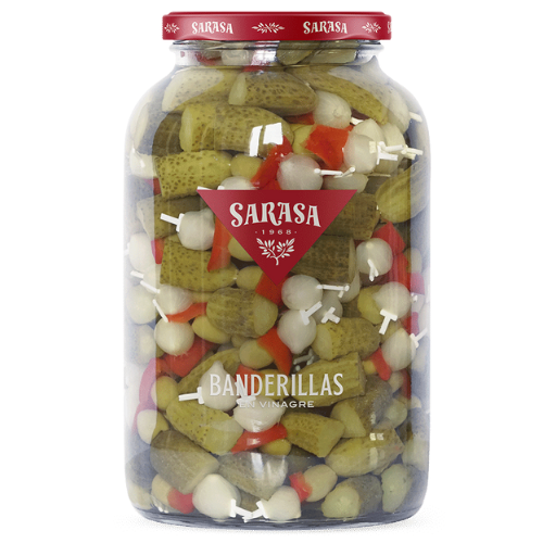 BANDERILLAS ZACHT (STUKJES) - DULCE (TROZO) - 3,9 KG - SARASA