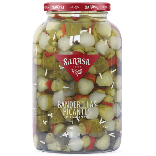 BANDERILLAS PIKANT (STUKJES) - PICANTES (TROZO) - 3,9 KG - SARASA